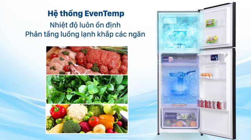 Tủ lạnh Electrolux Inverter 312L ETB3440K-H
