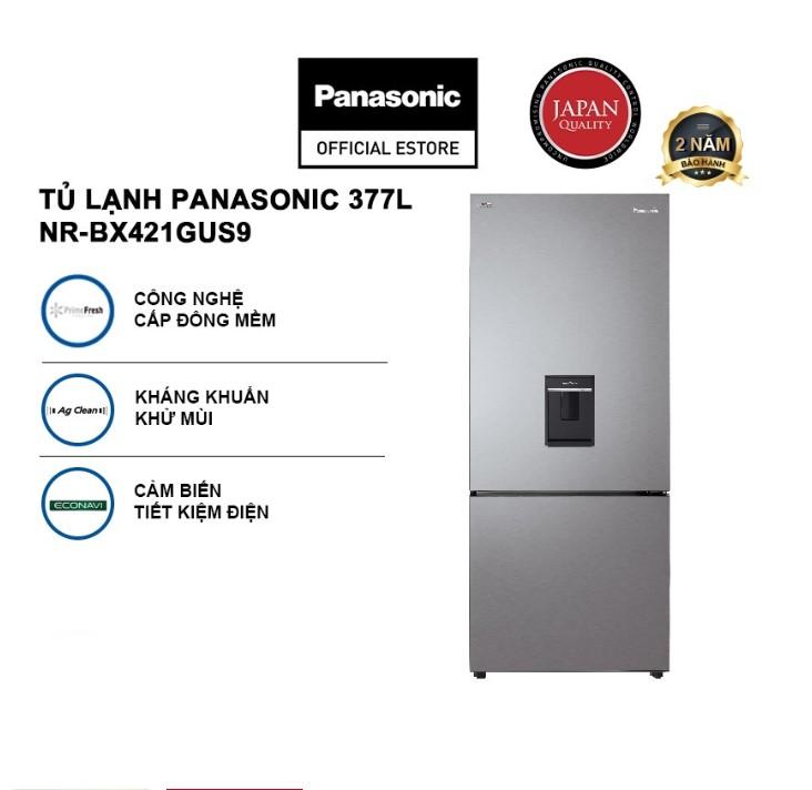 Tủ lạnh Panasonic 377 lít NR-BX421GUS9