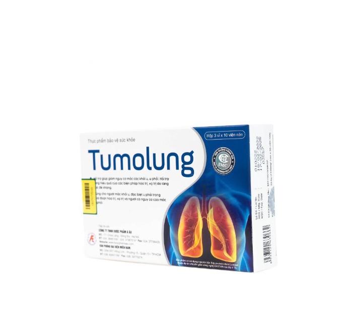 Tumolung hỗ trợ cho người bị các khối u phổi