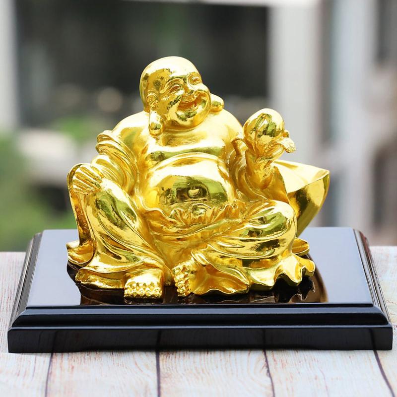 Tượng Phật Di Lặc mạ vàng phù hợp cho người tuổi Mùi