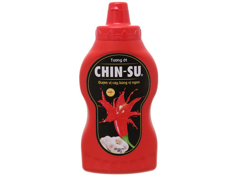 Tương ớt Chinsu đảm bảo mang đến hương vị đậm đà, cay ngon tự nhiên như ớt thật, giúp món ăn của bạn hấp dẫn bất ngờ