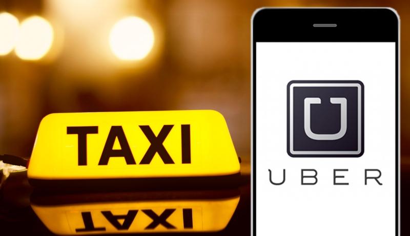 Công ty taxi Uber.