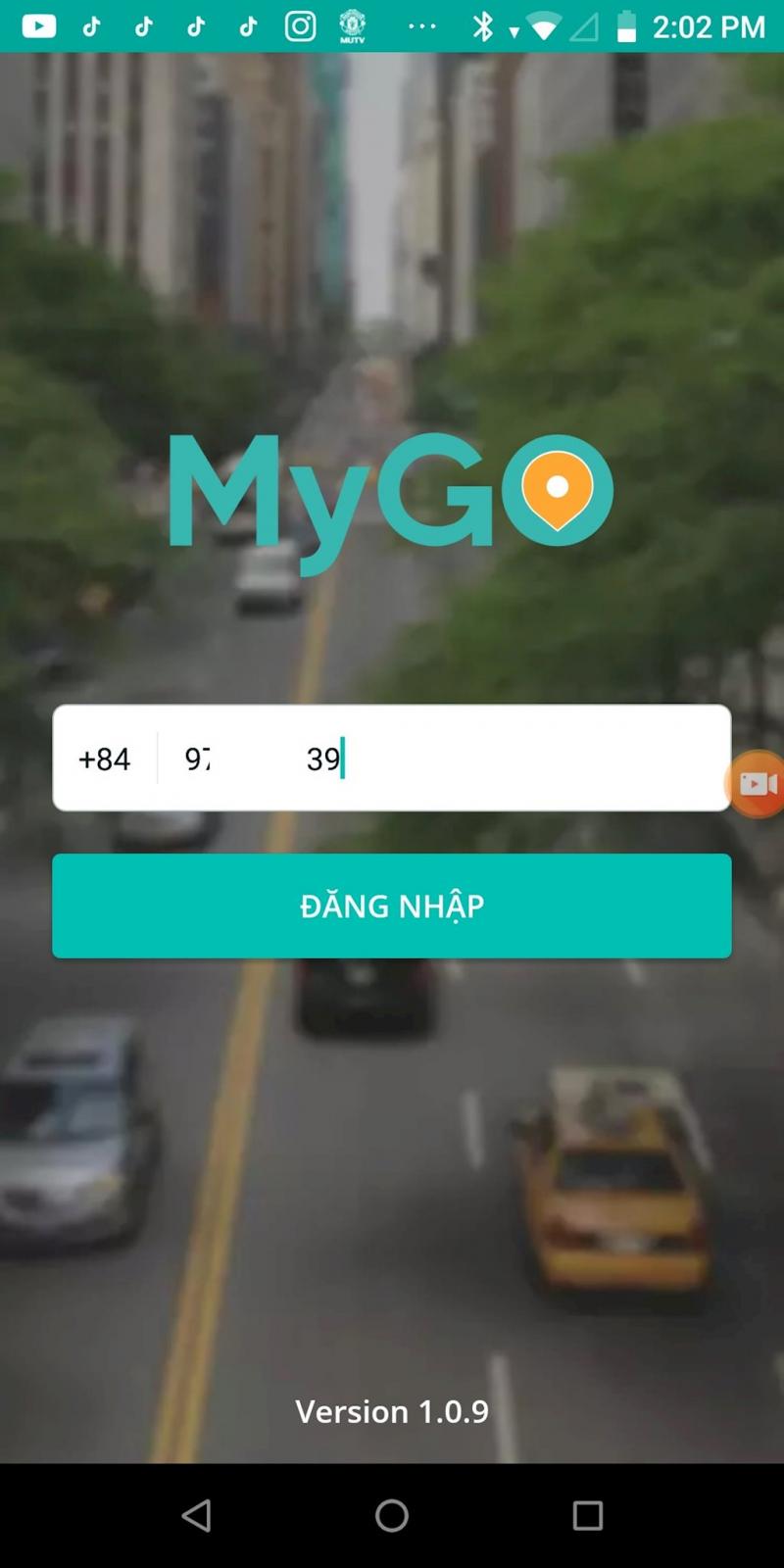 Ứng dụng gọi xe MyGo (Viettel Post)