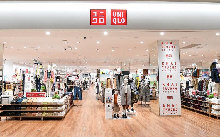 Cửa hàng Uniqlo tại Aeon Mall Long Biên