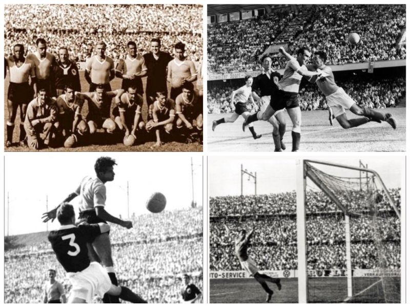 Uruguay 7-0 Scotland (1954)