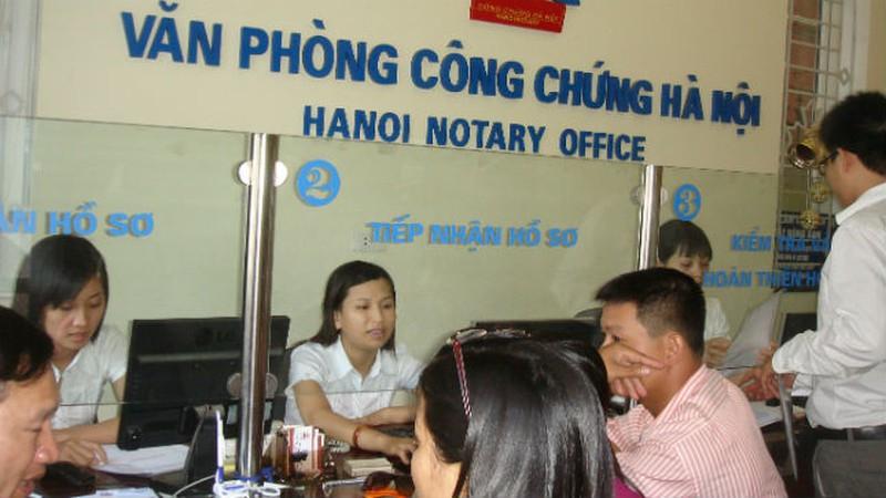 Văn phòng công chứng Hà Nội