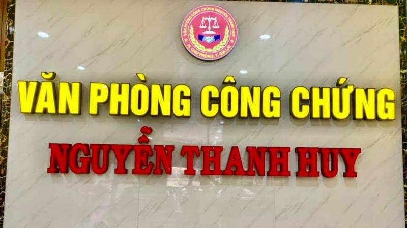 Văn Phòng Công Chứng Nguyễn Thanh Huy