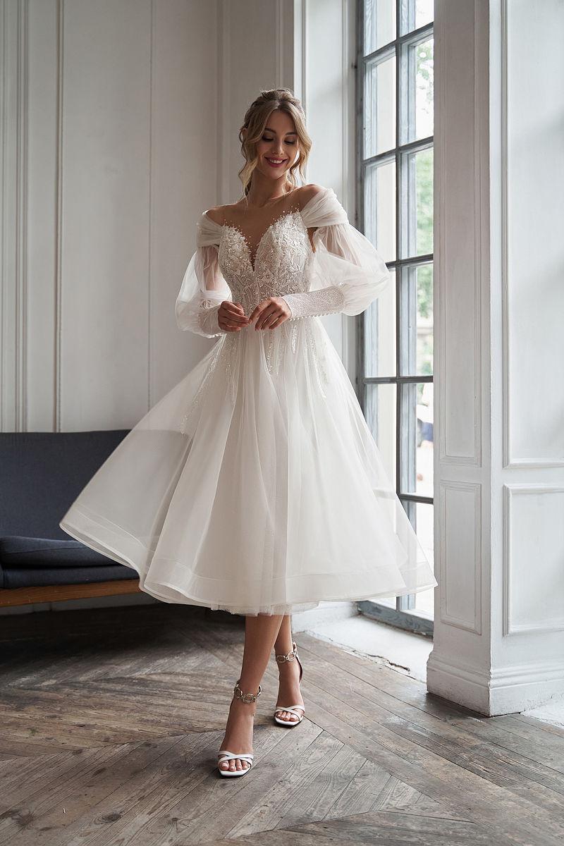 Váy cưới ngắn vintage: Vẻ đẹp từ sự nhẹ nhàng và cổ điển!