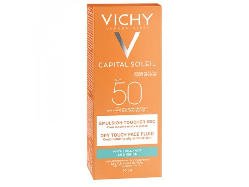 Kem chống nắng Vichy Capital Soleil Mattifying Dry Touch Face Fluid