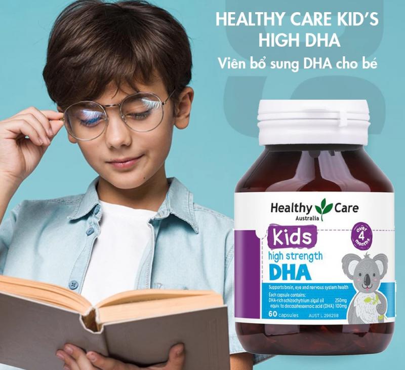 Viên bổ sung DHA cho bé Healthy Care Kid’s High DHA