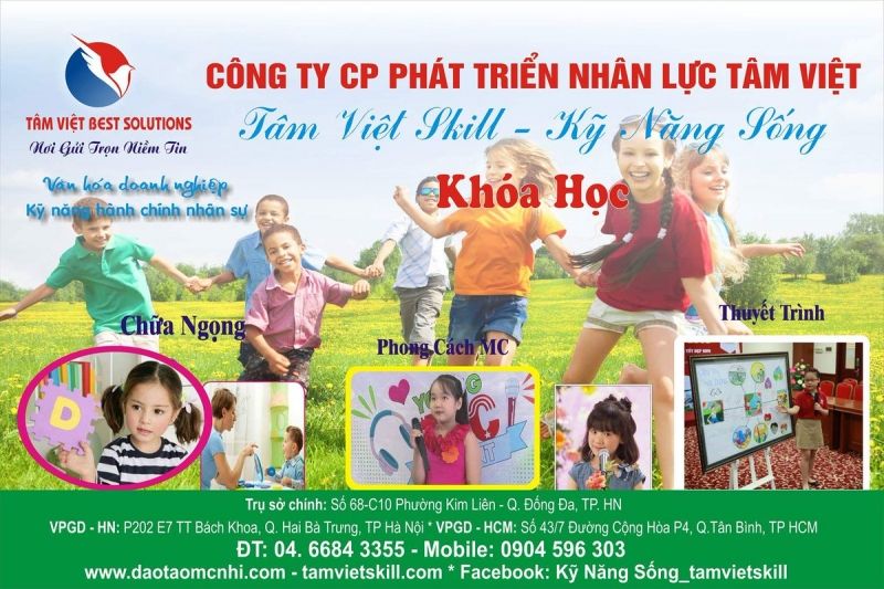 Viện đào tạo kỹ năng mềm Tâm Việt