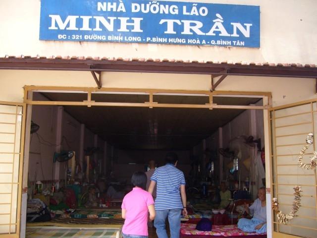 Viện dưỡng lão Minh Trần nằm tại chùa Di Lặc, là nơi cưu mang các cụ bà neo đơn
