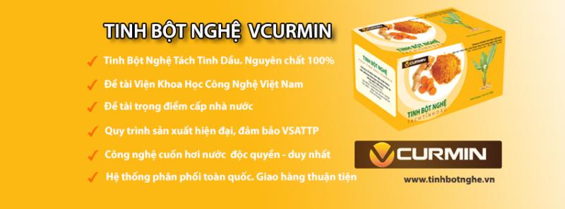 VCurmin - Tinh Bột Nghệ Tách Tinh Dầu