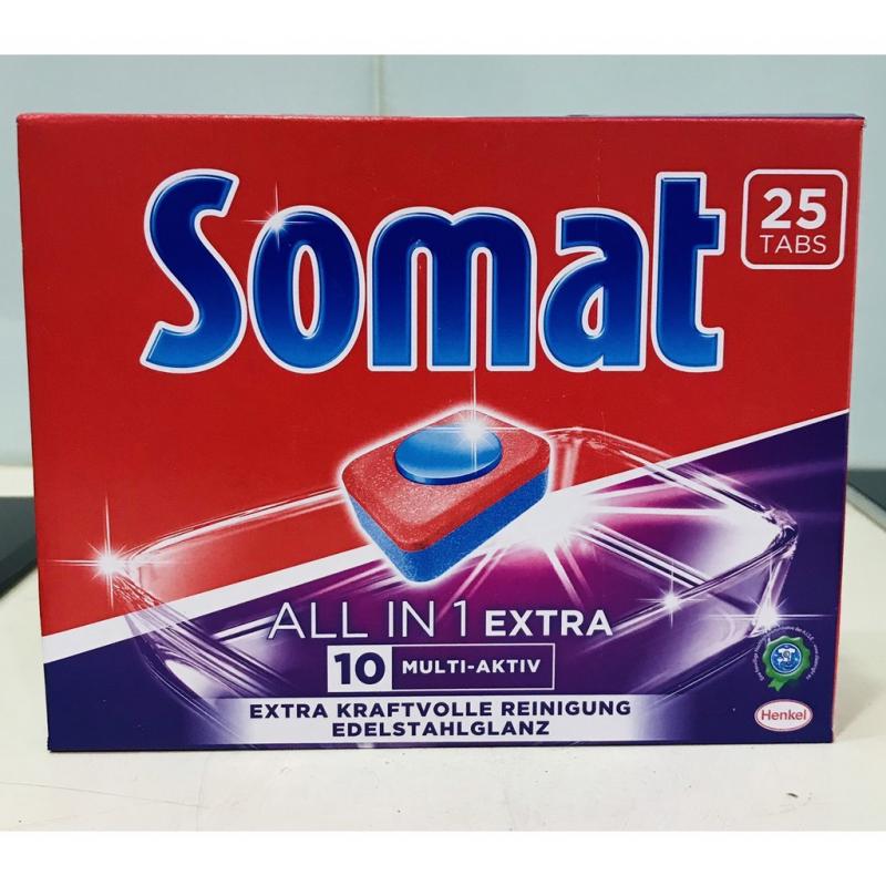 Viên rửa bát Somat All in 1 Extra 10in1