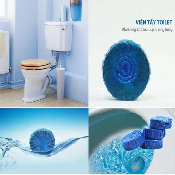 Viên khử mùi và tẩy rửa bồn cầu là giải pháp tối ưu giúp cho toilet nhà bạn luôn vệ sinh, sạch sẽ, tẩy sạch các mảng bám