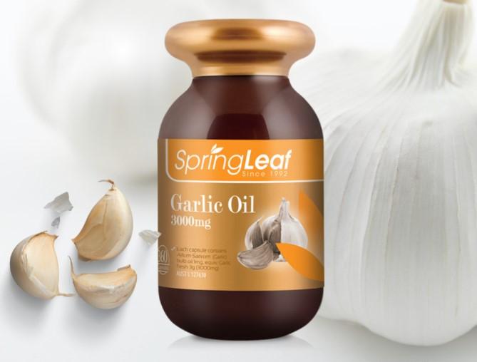 Viên tinh dầu tỏi SpringLeaf Garlic Oil 3000mg