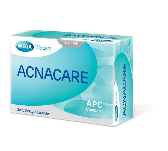 Viên uống Acnacare cải thiện bã nhờn trên da, cải thiện mụn trứng cá