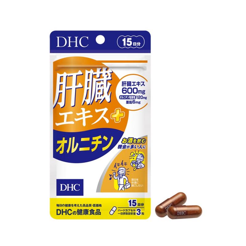 Viên uống bổ gan DHC Liver Essence + Ornithine