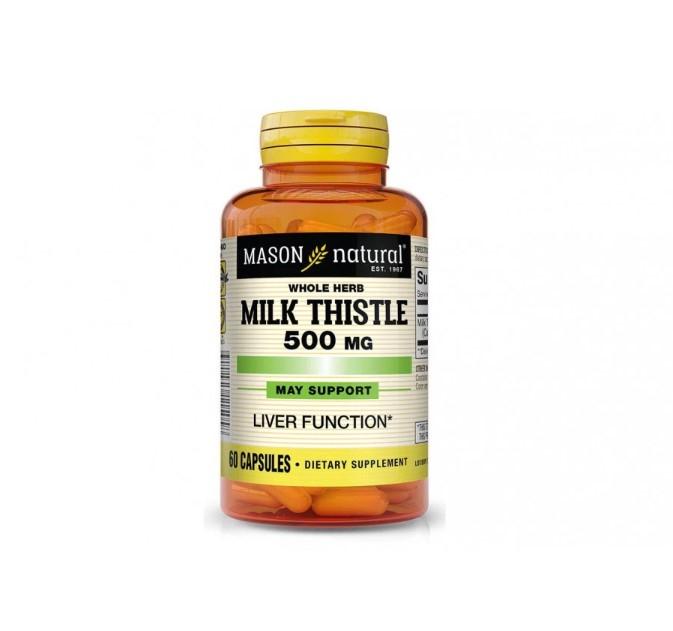 Viên uống bổ gan Mason Natural Milk Thistle 500mg