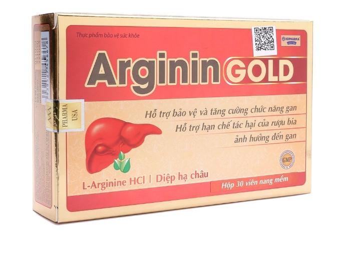 Viên uống bổ gan thảo dược Arginin Gold