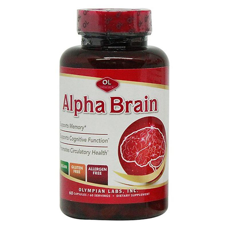 Viên uống bổ não Olympian Labs Alpha Brain