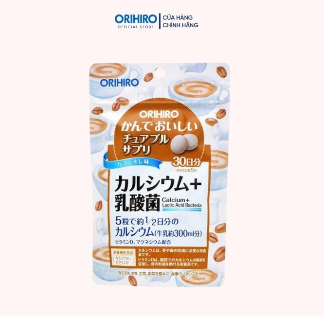 Viên uống bổ sung canxi và lợi khuẩn Orihiro
