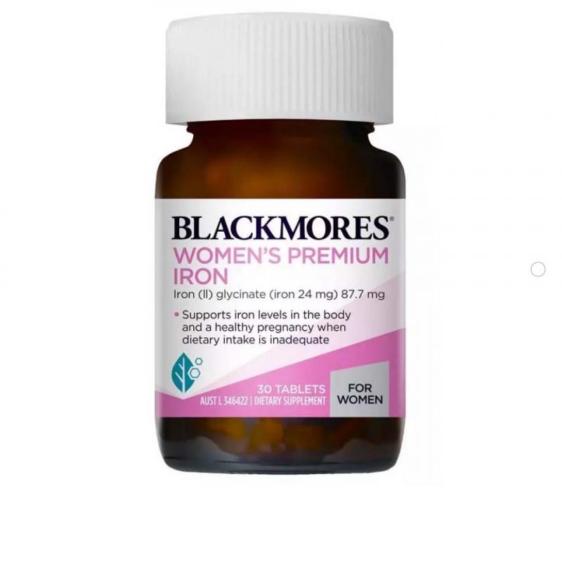 Viên uống bổ sung sắt cho bà bầu Blackmores Pregnancy Iron