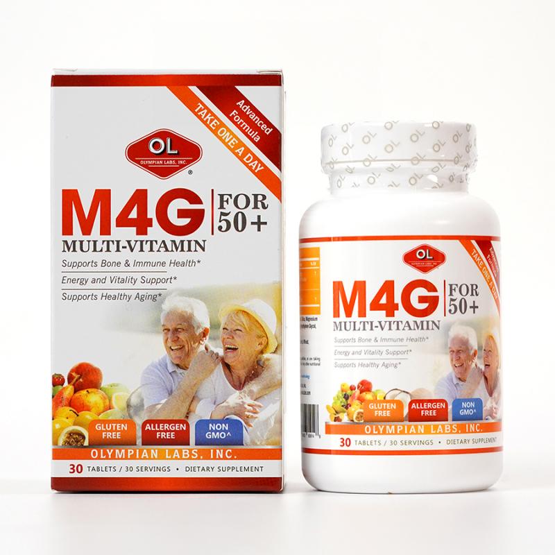 Viên uống bổ sung Vitamin M4G Multi Vitamin For 50+