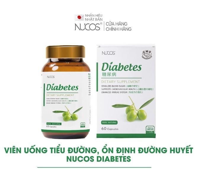 Viên uống cân bằng đường huyết Nucos Diabetes