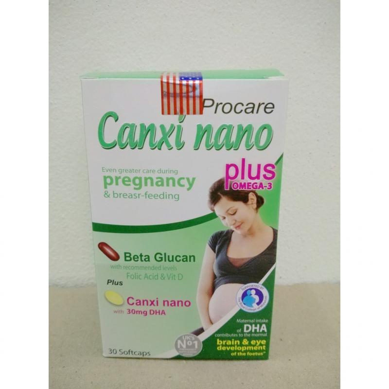 Viên uống Canxi Nano Plus Omega 3 ProCare
