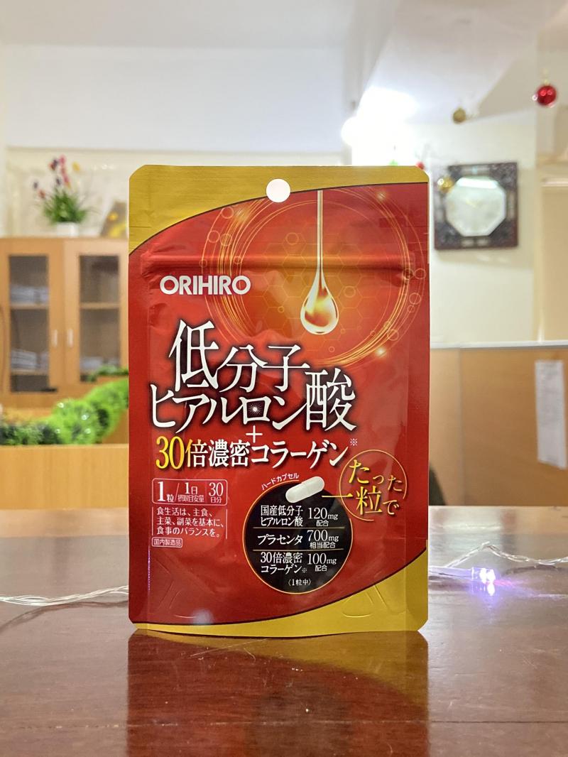 Viên uống Collagen cấp nước Orihiro 30 viên