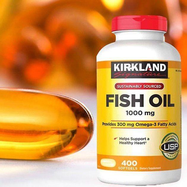 Viên uống dầu cá Kirkland Fish Oil