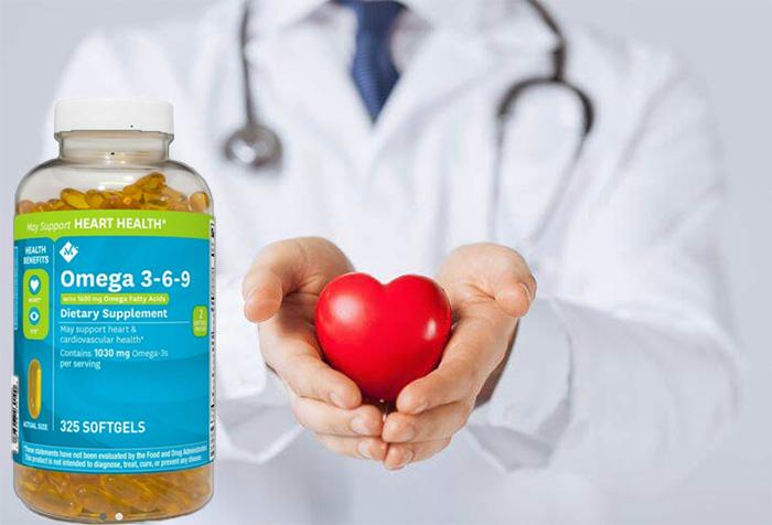 Viên uống dầu cá Member’s Mark Omega 3-6-9 Supports Heart Health