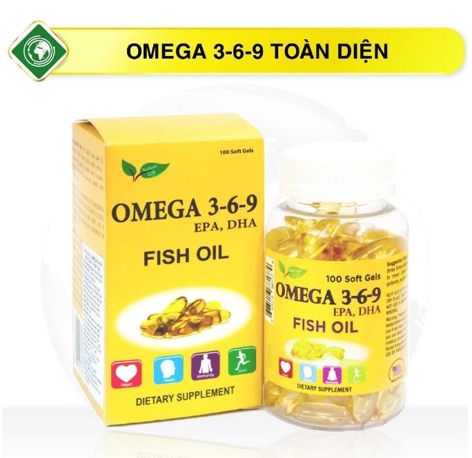 Viên uống dầu cá Omega 369 - Nature Gift USA