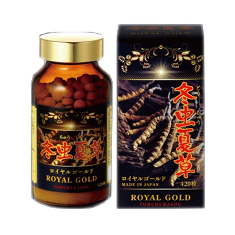 Viên uống Đông Trùng Hạ Thảo Tohchukasou Royal Gold cao cấp Nhật Bản