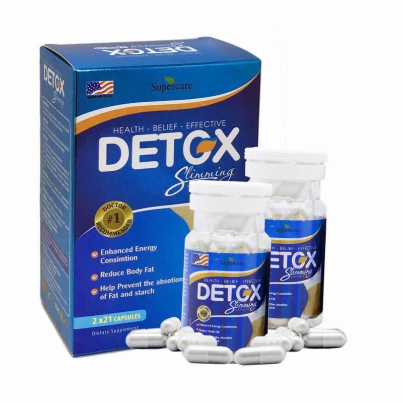 Viên uống giảm cân  Detox Slimming Capsules USA