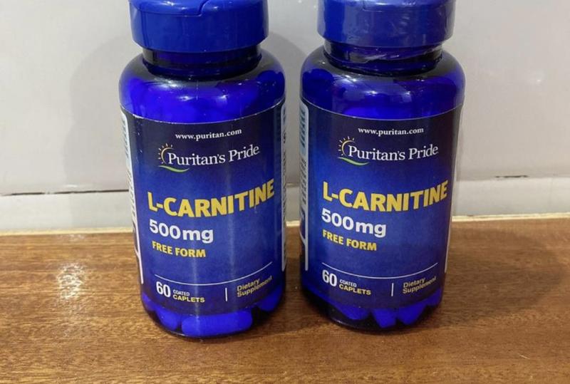 Viên uống giảm cân Puritan's Pride L-Carnitine