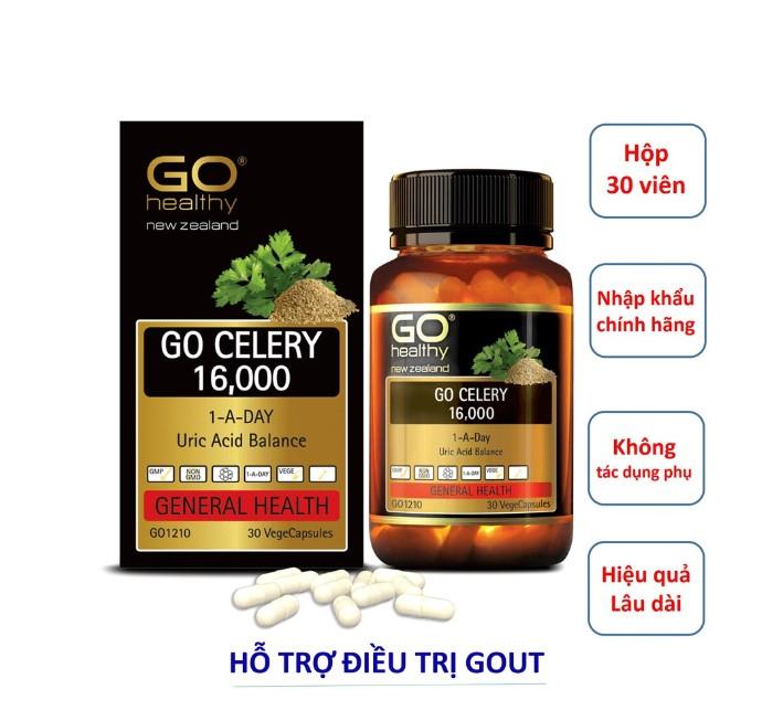 Viên uống Go Healthy Go Celery 16000 Acid Balance