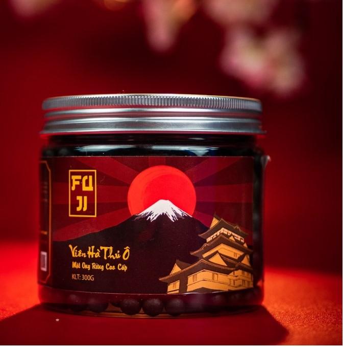 Viên uống hà thủ ô mật ong rừng cao cấp Fuji