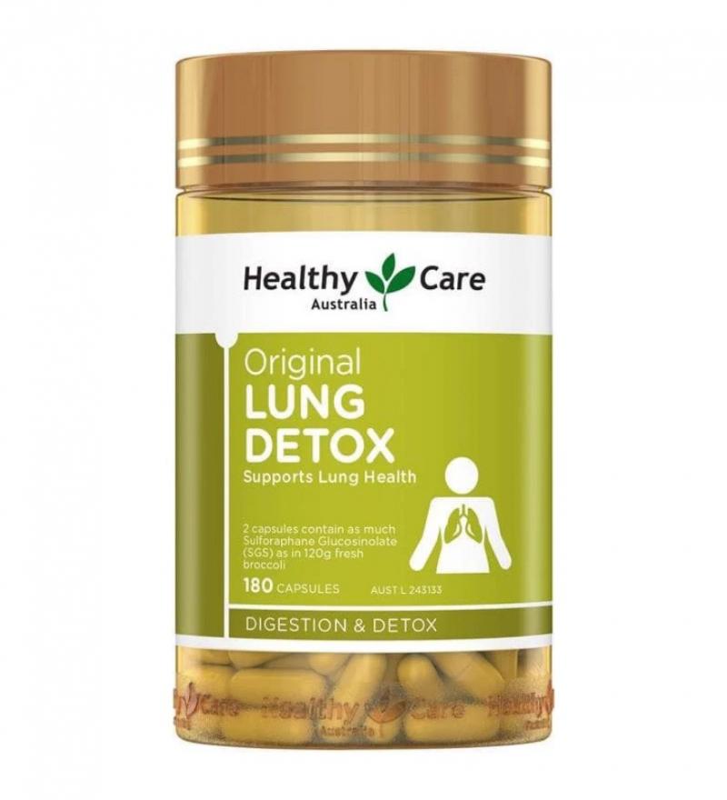 Viên uống Healthy Care Original Lung Detox