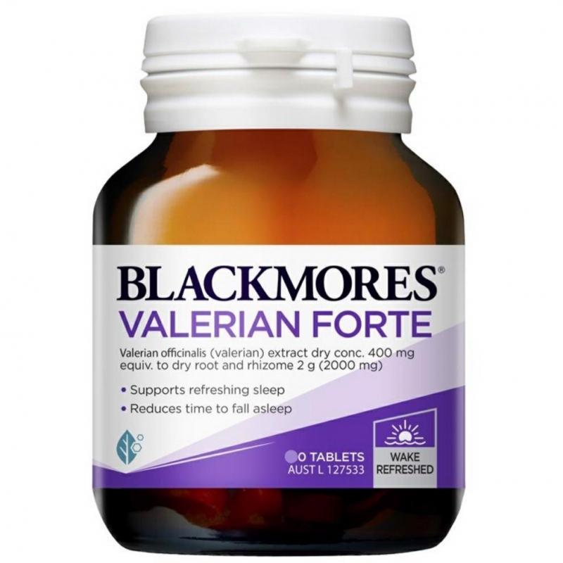 Viên uống hỗ trợ giấc ngủ Blackmores Valerian Forte