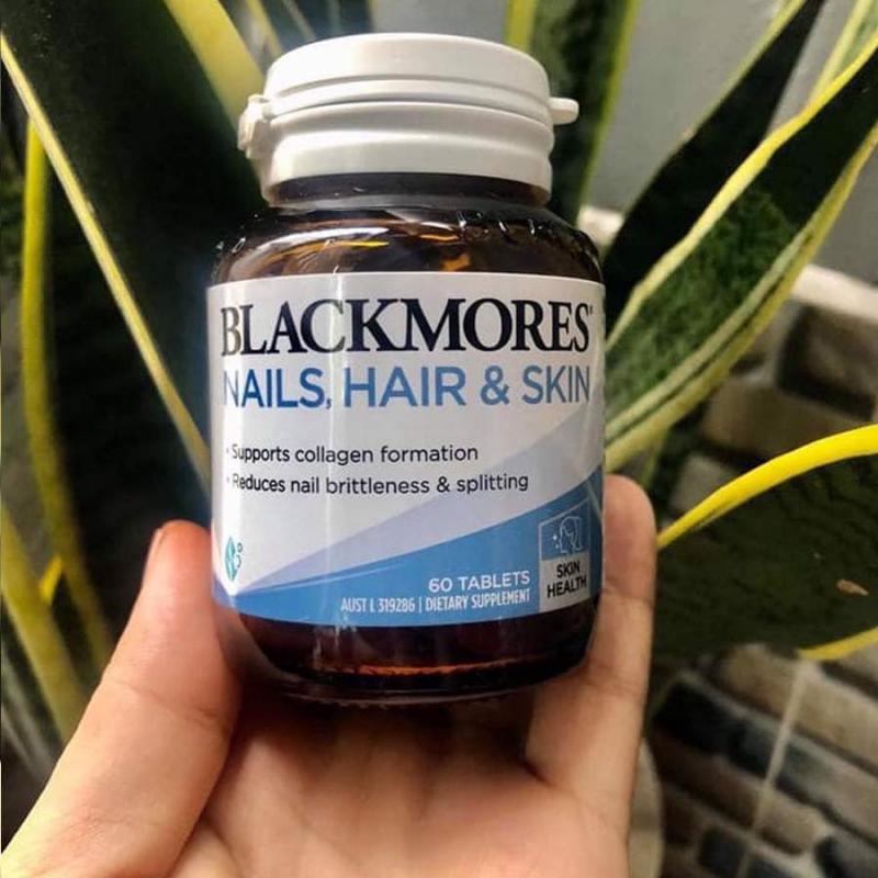 Viên uống đẹp da, móng và tóc - Blackmores Nails, Hair & Skin Úc