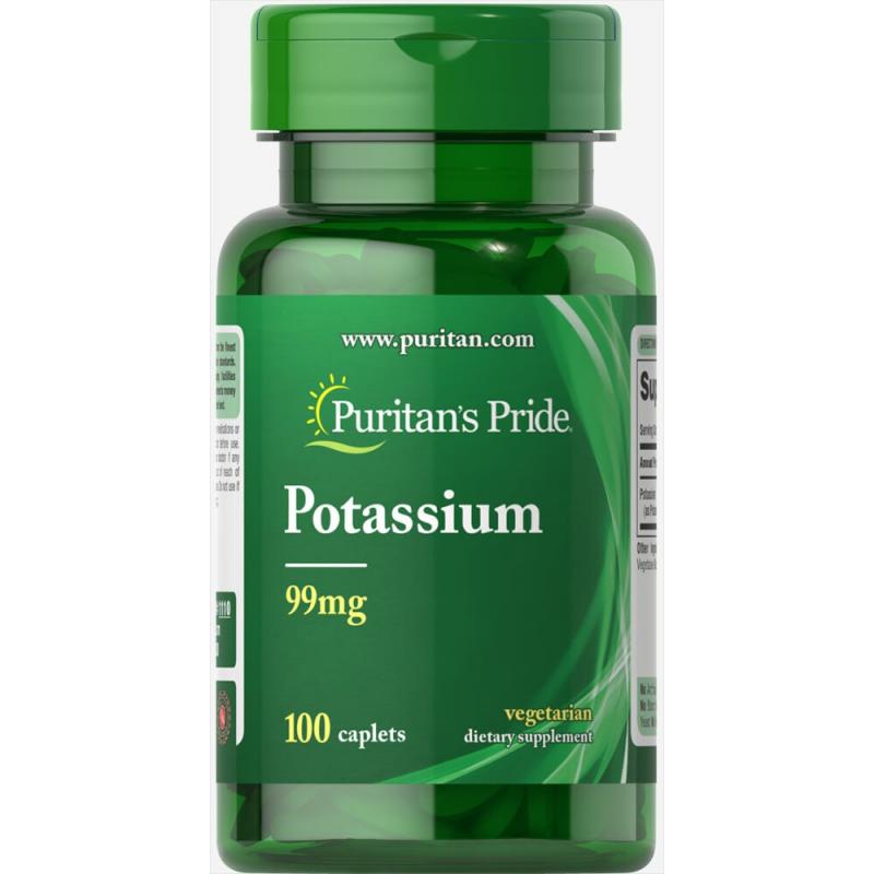 Puritan's Pride Potassium 99mg