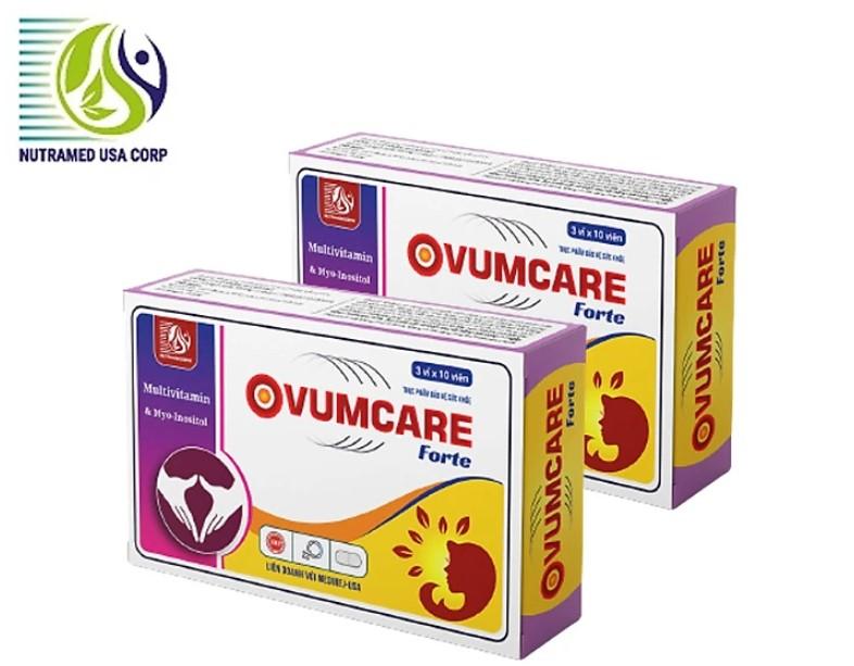Viên uống Ovumcare Forte hỗ trợ điều trị hiếm muộn