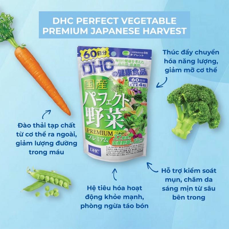 Viên uống rau củ DHC Perfect Vegetable