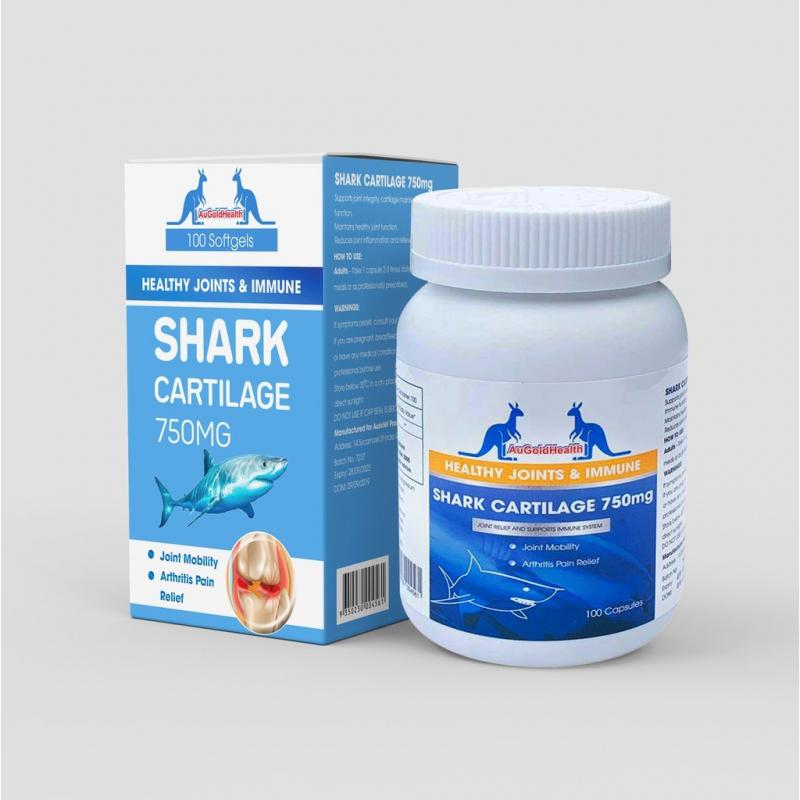 Viên uống sụn cá mập Augoldhealth Shark Cartilage