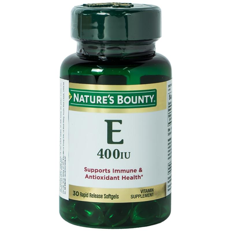 Viên uống Nature Bounty Vitamin E 400 IU