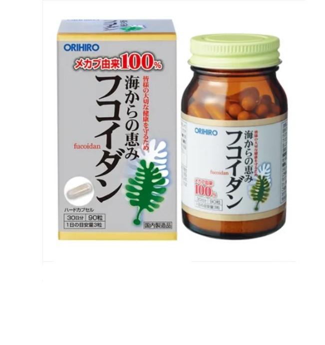Viên uống tảo Fucoidan Orihiro hỗ trợ điều trị ung thư