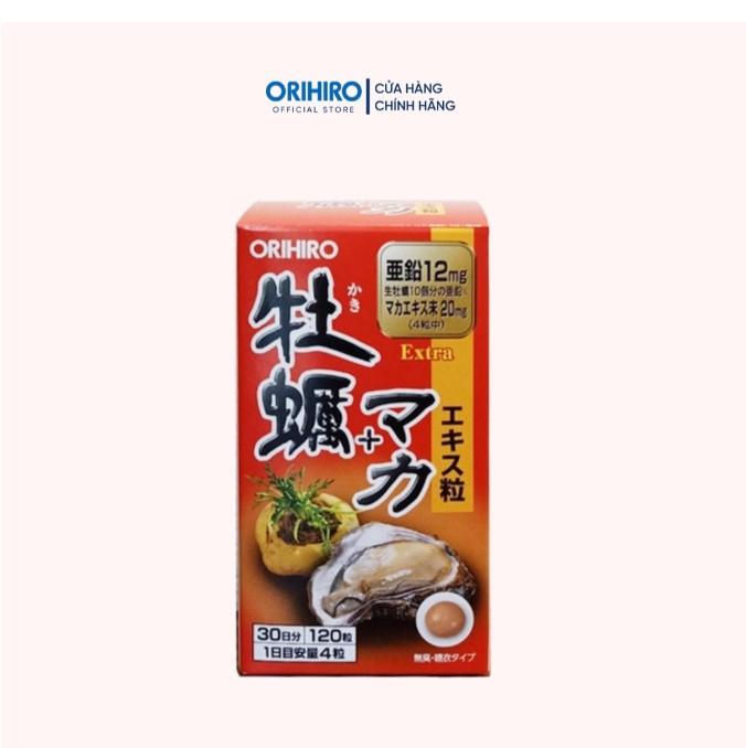 Viên uống tinh chất hàu tươi Maca x2 tăng cường sinh lý Orihiro