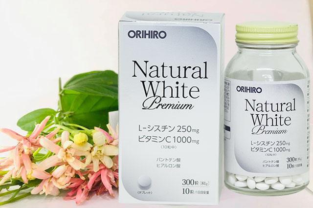 Viên uống trắng da Natural White Premium ORIHIRO